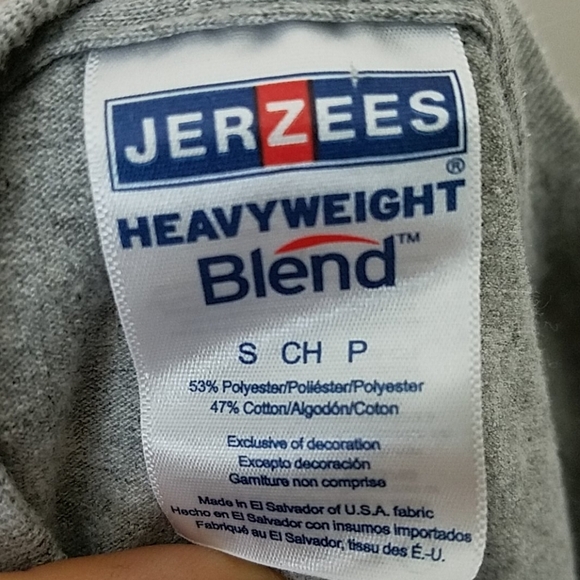 Tshirt top Motivational graphic print short sleeve Collaborate Gray Crew Neck - Picture 4 of 5